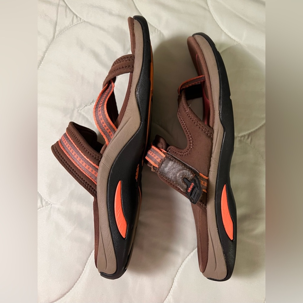 Abeo B.I.O. SYSTEM adjustable sandal w/built in orthotics women’s size 9